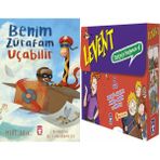 Timaş Çocuk Benim Zürafam Uçabilir (Mert Arık) ve Levent Türkiyeyi Geziyorum 6 Set - (5 Kitap)