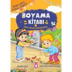 Timaş Çocuk Güzel Ahlakı Öğreniyorum - Renklerle Güzel Dinim Boyama Kitabı 1 Kitap