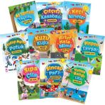 Timaş Çocuk Mini Masallar 5 Set - (10 Kitap) - Nalan Aktaş Sönmez 3 - 5 Yaş Çocuk Roman Eğitici Hikayeler