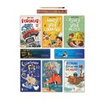 Timaş Çocuk Robonlar - Naneyi Yedik Lokantası - Uzaya Giden Tren - Benim Zürafam Uçabilir Mert Arık Set 6 Kitap