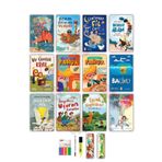 Timaş Çocuk Uzaya Giden Tren Çantamdan Fil Çıktı Benim Zürafam Uçabilir Faruk Nohut Adam Balino Set 12 Kitap