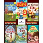 Timaş Çocuk Yusuf Öztoprak Kitaplığı- Kraliçenin Kusursuz Planı, Hayal Tepelerine, Dostluk, Taşı Eriten(6kitap)