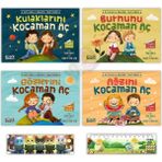 Timaş Gülce Çocuk Duyularla Rabbimi Tanıyorum 4 Kitap Set (3+ Yaş)