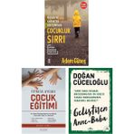Timaş Yayınları Çocukluk Sırrı - Doğan Cüceloğlu Geliştiren Anne Baba - Fıtrata Uygun Çocuk Eğitimi 3 Kitap Set Ciltsiz