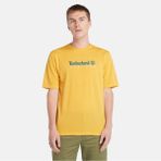 Timberland ANTI-UV OUTDOOR GRAPHIC Sarı Erkek Kısa Kol T-Shirt
