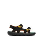 Timberland Erkek Çocuk Perkins Row Backstrap Sandalet, 32, 5003272655, Siyah, Erkek Çocuk