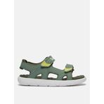 Timberland Erkek Çocuk Perkins Row Backstrap Sandalet, 33, 5003272648, Yeşil, Erkek Çocuk