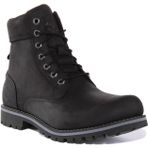 Timberland Erkek Earthkeepers Sağlam Moda Bot, Siyah Tam Tanecik, 43 EU