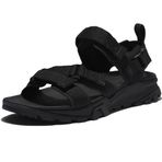 Timberland Erkek Garrison Trail Dokuma Askılı Sandalet, Jet Siyah, 41.5 EU