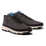Timberland Erkek Winsor Trail Orta Deri Spor Ayakkabı, 11 AU, Orta Gri Nubuk, 11