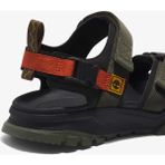 Timberland Garrison Trail 47 Beden Renkli Backstrap Sandal Kullanışlı Cırt Cırt Tokası ile Macera İçin