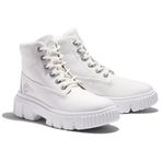 Timberland Greyfield Bot Kadın Bilek Botu Beyaz Kanvas Beyaz 0A2JFQ, beyaz, 36 EU