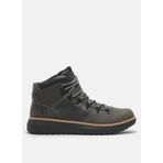 Timberland Gri Erkek Deri Bot HUDSON ROAD MID LACE UP WATERPROOF