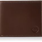 Timberland Kapaklı Cepli Erkek Deri Cüzdan Seyahat Aksesuarı-İki Katlı, Kahverengi (Hunter), One Size