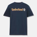 Timberland Kennebec Rıver Back Camo Tree Logo Short Erkek Tişört TB0A2FKZ4331 - Safir