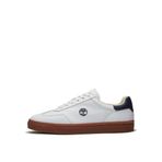 Timberland Lisbon Essential Low Lace Up Sneaker Spor Ayakkabı, 45, TB0A2PE5, Beyaz, Erkek