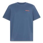 Timberland Magnet Back Graphic Tee Erkek Tişört TB0A5MNVEYO1 Mavi