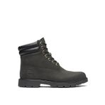 Timberland Siyah Erkek Deri Bot 6 In Basic 6 INCH LACE UP BOOT