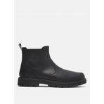 Timberland Siyah Erkek Deri Bot BRITTON ROAD MID CHELSEA BOOT