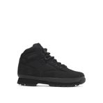 Timberland Siyah Erkek Deri + Tekstil Bot Euro Hiker MID LACE UP BOOT