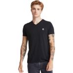 Timberland Ss Dunstan Rıver Jersey V Siyah Erkek Kısa Kol T-Shirt