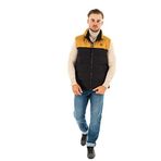 Timberland-Tb0A22Xm Durable Water Repellent Puffer Erkek Yelek (P57 Wheat Boot-Black/L)