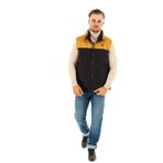 Timberland-Tb0A22Xm Durable Water Repellent Puffer Erkek Yelek (P57 Wheat Boot-Black/S)