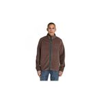 Timberland Tb0A2Q7C Polartec 100 Full Zip Fleece Ceket Kahverengi Erkek Ceket, 2431 CHOCOLATE BROWN, L