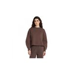 Timberland Tb0A41Zb Lush Comfort Crew Sweat Kahverengi Kadın Sweatshirt, 2431 CHOCOLATE BROWN, XS