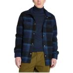 Timberland TB0A44HB Wool Blend Shacket Jacket Lacivert Erkek Gömlek - XL
