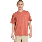 Timberland TB0A5YAYEI41 Kahverengi Garment Dye Short Sleeve Tee Erkek T-Shirt