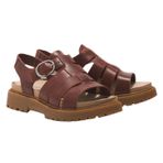 Timberland Tb0A5Zkz Clairemont Way Fishermansandal Kahverengi Kadın Sandalet