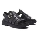 Timberland Tb0A5Zkz Clairemont Way Fishermansandal Siyah Kadın Sandalet