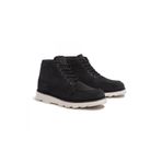 Timberland Tb0A6Cep Britton Mills Mid Lace Up Chukka Boot Süet Siyah Erkek Bot, EK41 BLACK SUEDE, 44