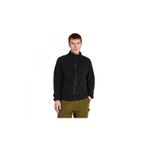 Timberland Tb0A6Hm3 Full Zip Polar Fleece Jacket Siyah Erkek Mont, 001 BLACK, L