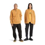 Timberland TB0A6M25P471_Full Zip Fleece Sarı Erkek Kapüşonlu Mont