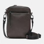Timberland Tuckerman Leather Crossbody Bag Unisex Omuz Çantası - Kahverengi