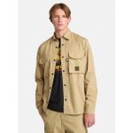 Timberland Utility Overshirt Bej Düz Erkek Gömlek