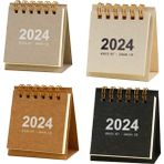 Timeless Tre 4 Adet Mini Masa Takvimi Ocak 2024 - Aralık 2024 Cep Takvimi (Yurt Dışından) - Kırtasiye