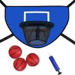Timeless Tre Trampolin Basketbol Potası Seti Pompa ve Mini Top ile (Yurt Dışından)