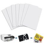 Timeskey NFC NFC Card 10 x Inkjet PVC NFC Kartlar NTAG215 NFC Etiketler Yazdırılabilir Epson ve Canon Inkjet Yazıcı ile Uyumlu, CR80 30MIL, Amiibo ve TagMo ile Uyumlu