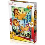 Timestart Lk 709 Puzzle 50 Parça/lıon Kıng Puzzle