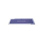 TİMİON 5224Gok210891 Dikdörtgen Düz Renkli Su Emici - Sihirli Banyo Paspasi Elastik 116 X 37.5Cm (5148)