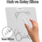 Timion Mey Ithalat® Manyetik Sihirli Yazı Tahtası 15" - 38 cm - Renkli
