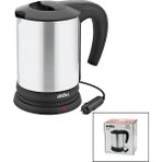 Timion Sinbo SK-8034 24V Araç Içi Kettle Paslanmaz Çelik Su Isıtıcısı 0.8lt 200W Çakmaklık Fişli Plastik Kapak - Kulp (5148)