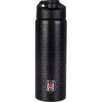 Timon Beşiktaş Matara Çelik Spor Kapak 016 600ML - 00-Siyah - 1 Adet