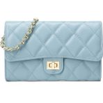 Timos Mysterious Shop Moda Elmas Kafes Zincir Çanta Küçük Parfüm Tarzı Niş Çanta Kıdemli Anlamda Kadın Kış Yüz Bayanlar Crossbody Çanta (Yurt Dışından) - Blue