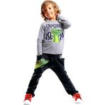 Timsah Adası Erkek Çocuk T-shirt Pantolon Takım