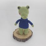 Timsah Uyku Arkadaşı Amigurumi Organik Oyuncak