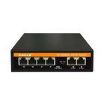 Tincam TBC-5FP4206N-V 4 Port 10/100M Spoe + 2*100M Uplink 24V Spoe Switch